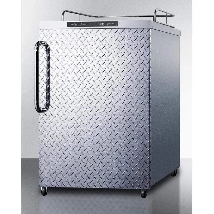Summit 24" Stainless Steel Residential Outdoor Beer Dispenser SBC635MOSNKDPL