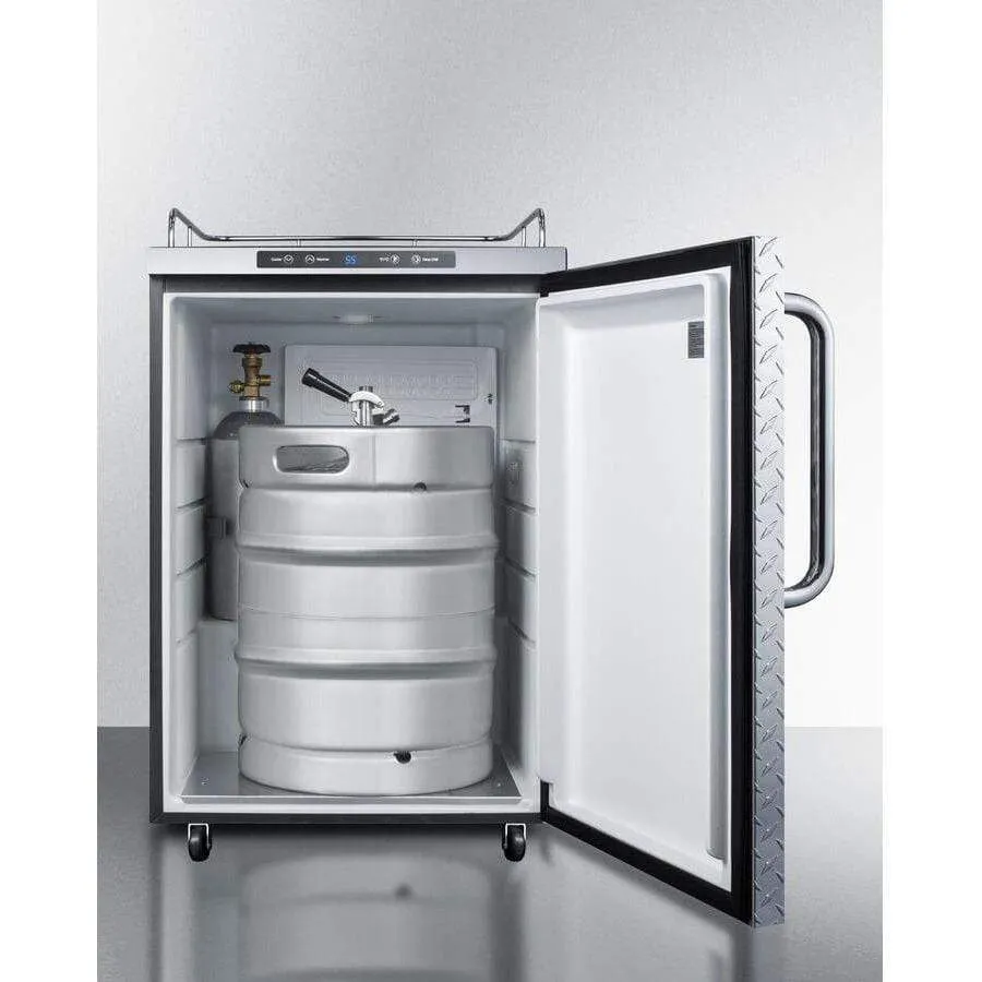 Summit 24" Stainless Steel Residential Outdoor Beer Dispenser SBC635MOSNKDPL