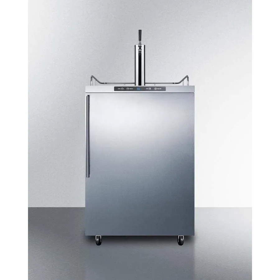 Summit 24" Wide Outdoor Single Tap Kegerator SBC635MOS7HV