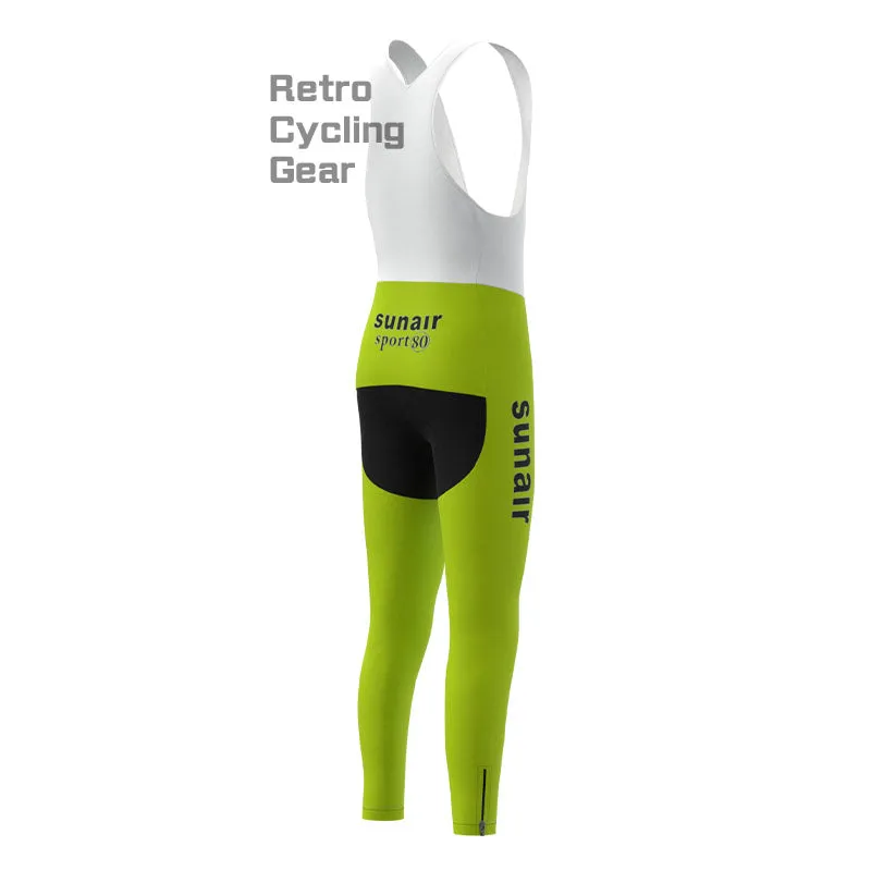sunair Green Retro Cycling Pants