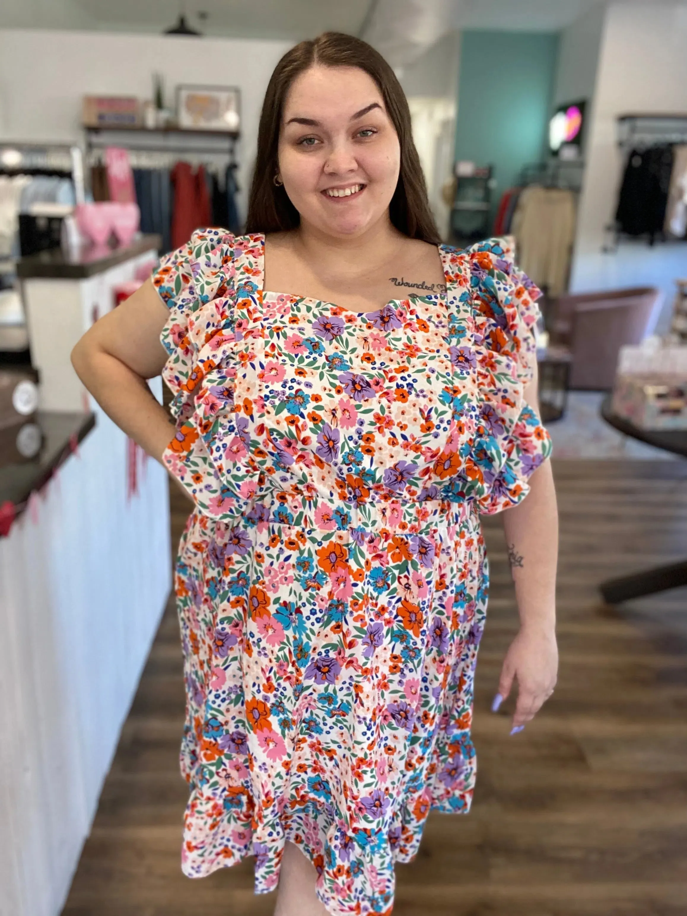 Sunny Floral Dress