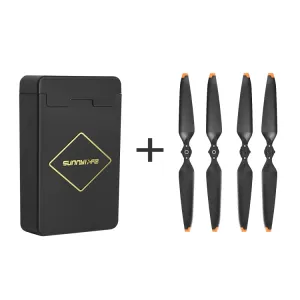 Sunnylife M3-SN376 2 Pairs Propeller Blade   Storage Box for DJI Mavic 3(Orange)