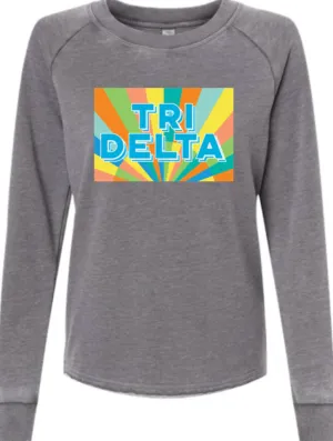 Sunray Lazy Day Pullover -  Delta Delta Delta