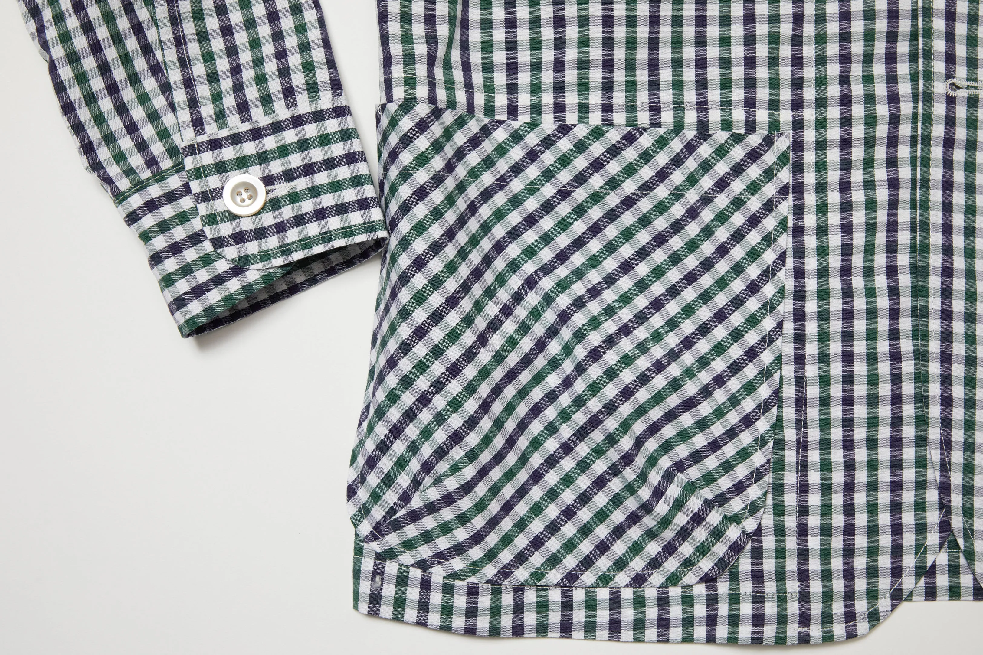 Super Casual Sportscoat (Navy x Green)