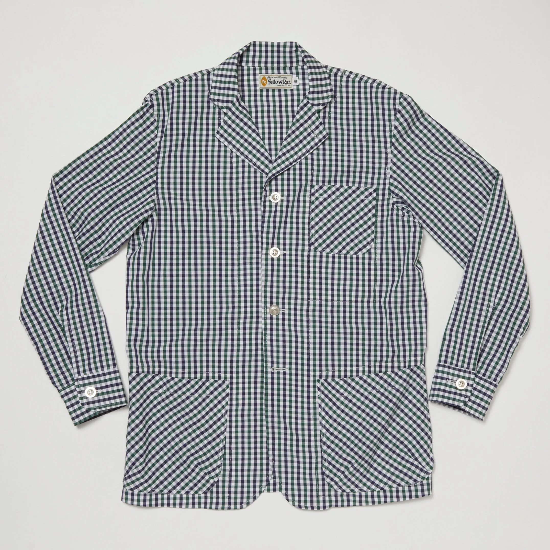 Super Casual Sportscoat (Navy x Green)