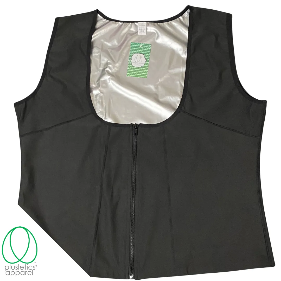 Super Sweat Fat Burner Zip Tank Top