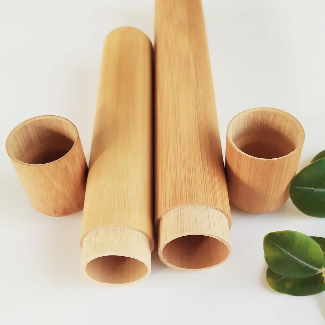 Sustainable Bamboo Travel Toothbrush Case: Lightweight, Natural, and Biodegradable