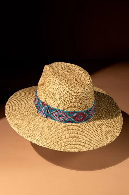 Sweet Aztec Panama Hat