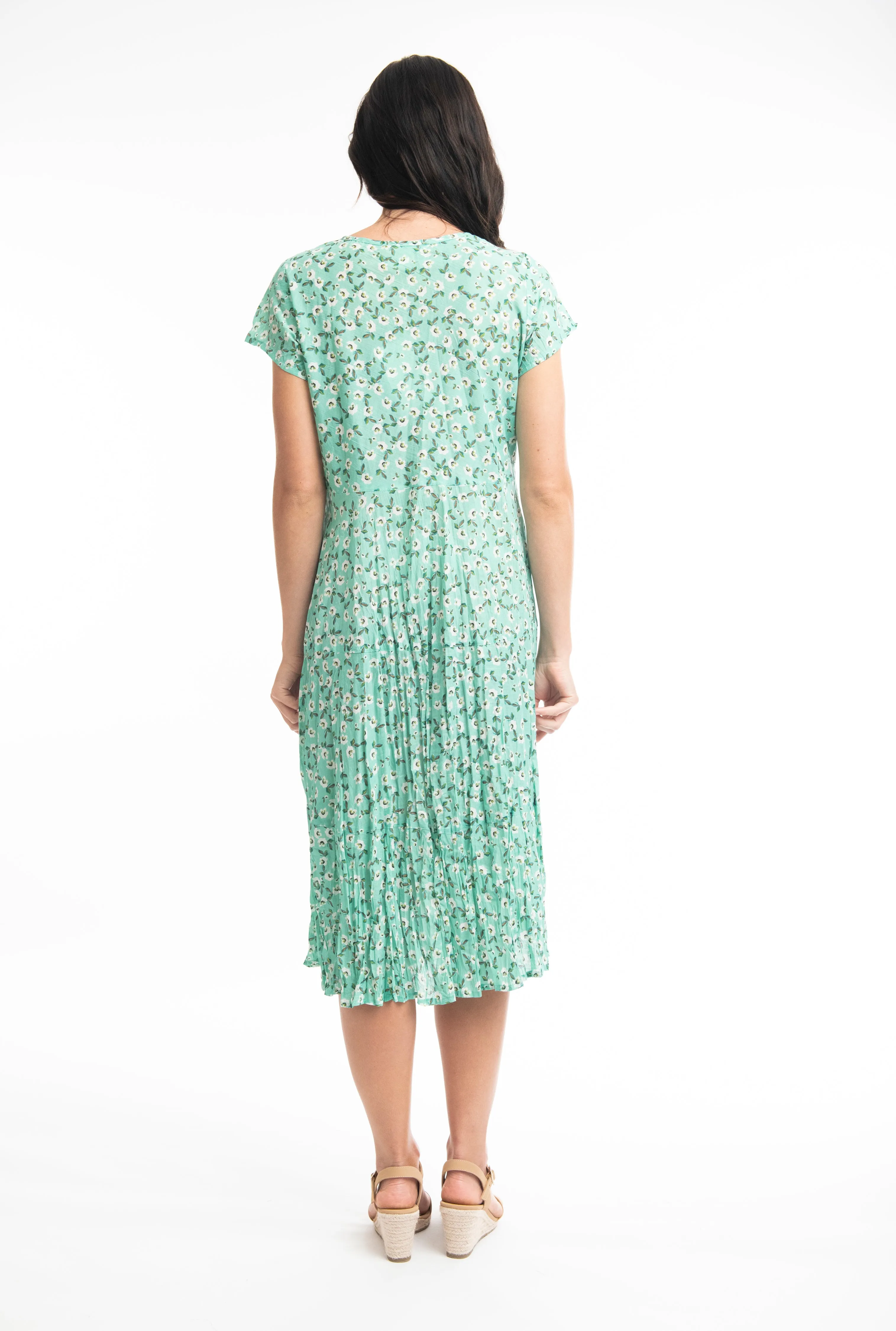 Sweet Bias Green Dress