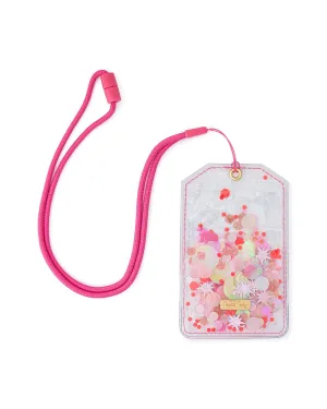 Sweet Tart Confetti ID Holder with Lanyard
