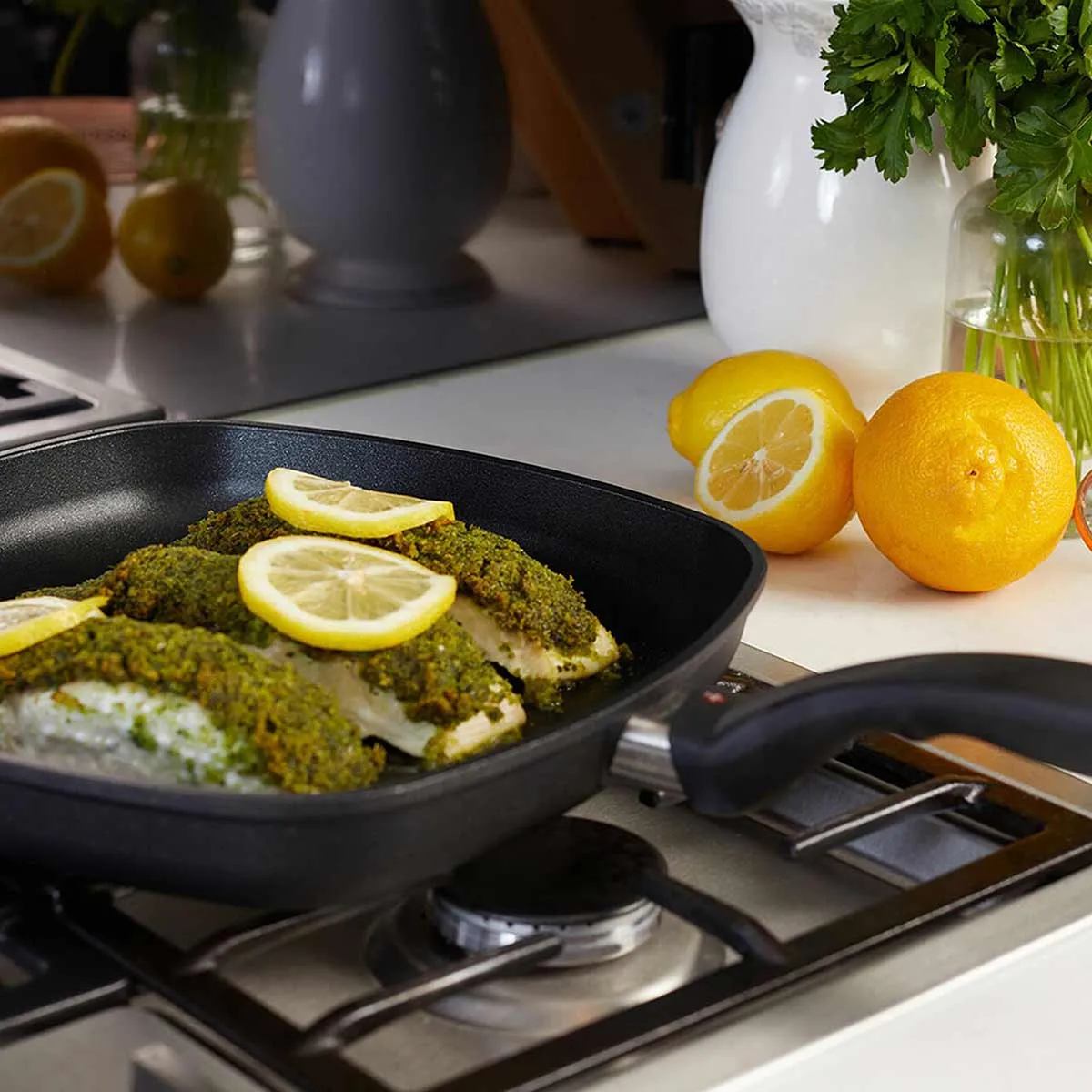 Swiss Diamond XD Classic Grill Pan 28cm