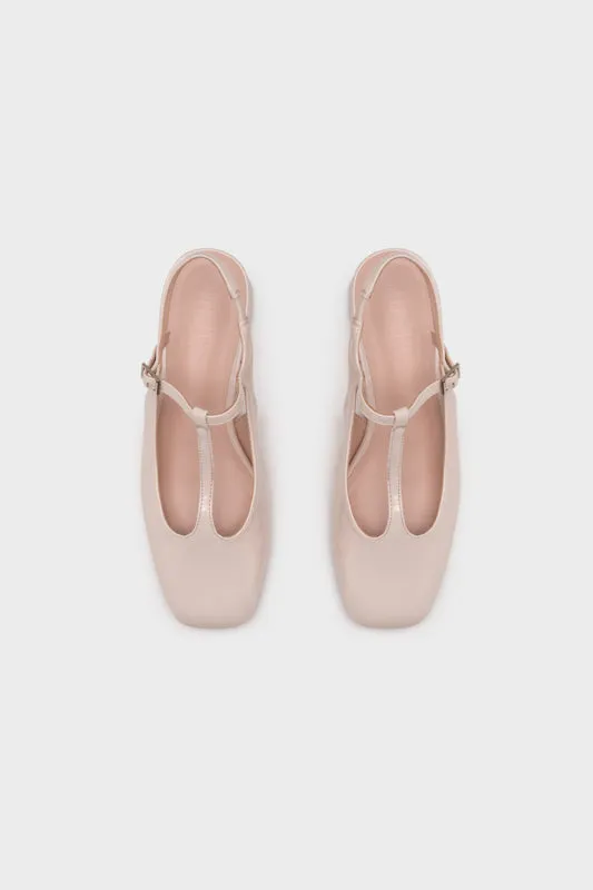 T-BAR SLINGBACK HEEL PUMP
