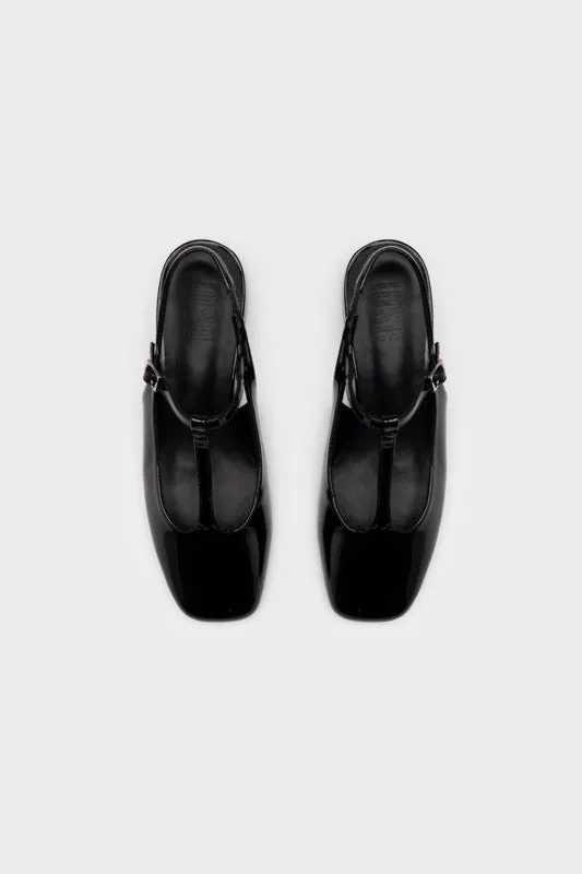 T-BAR SLINGBACK HEEL PUMP