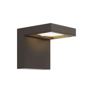 Taag 10 In. PC|LF LED Outdoor Wall Sconce 4000K Bronze Finish