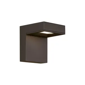 Taag 6 In. LF|SP LED Outdoor Wall Sconce 3000K Bronze Finish