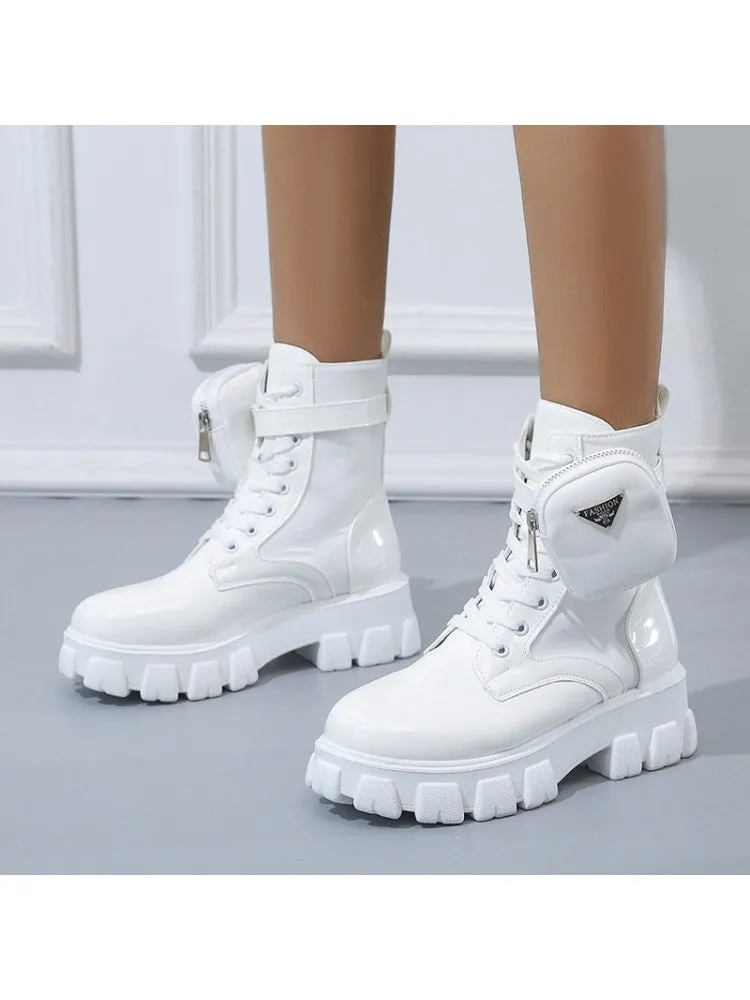 Tam Pouch Chunky Boots