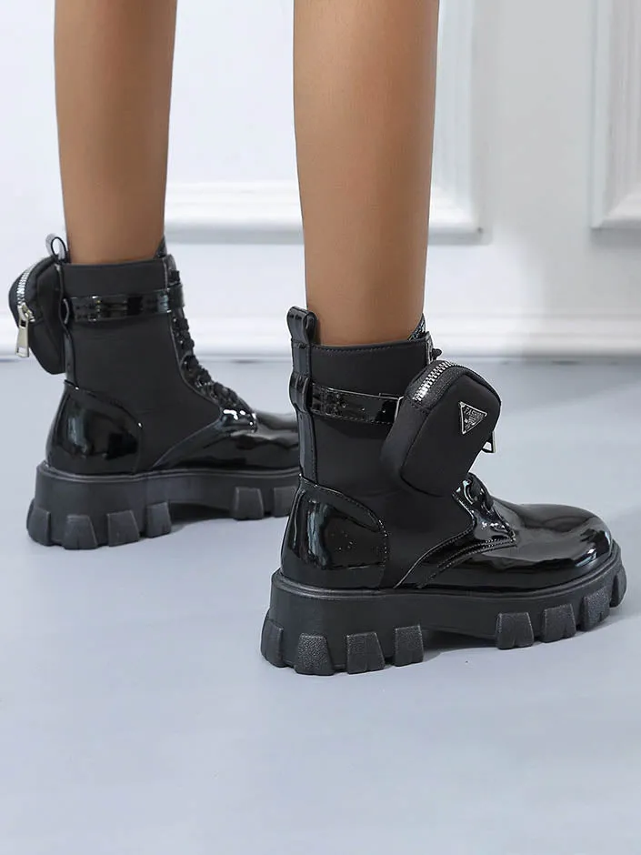 Tam Pouch Chunky Boots