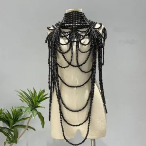 Tammara Pearl Shawl Shoulder Chain Accessory