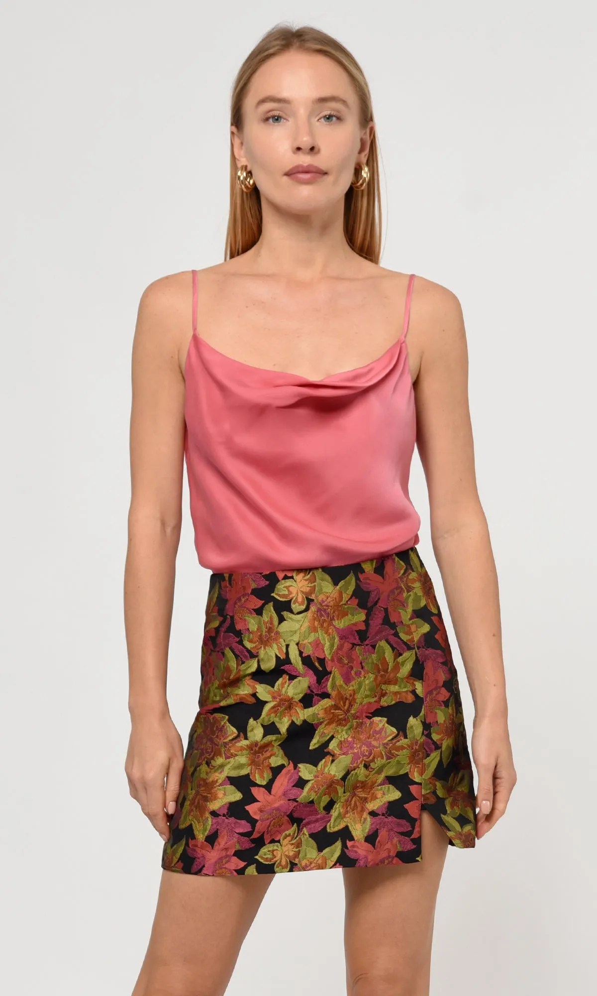 Tania Jacquard Mini Skirt
