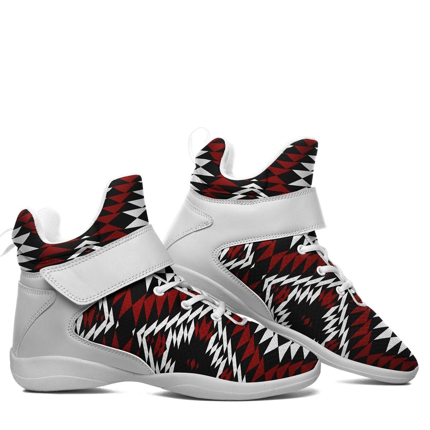 Taos Wool Ipottaa Basketball / Sport High Top Shoes - White Sole