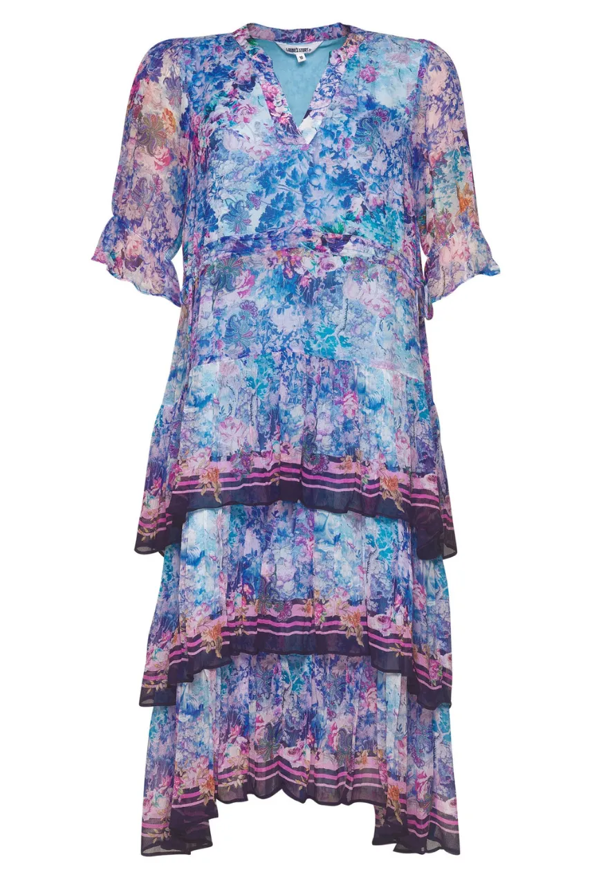 Tapisserie Dress in Ink Multi