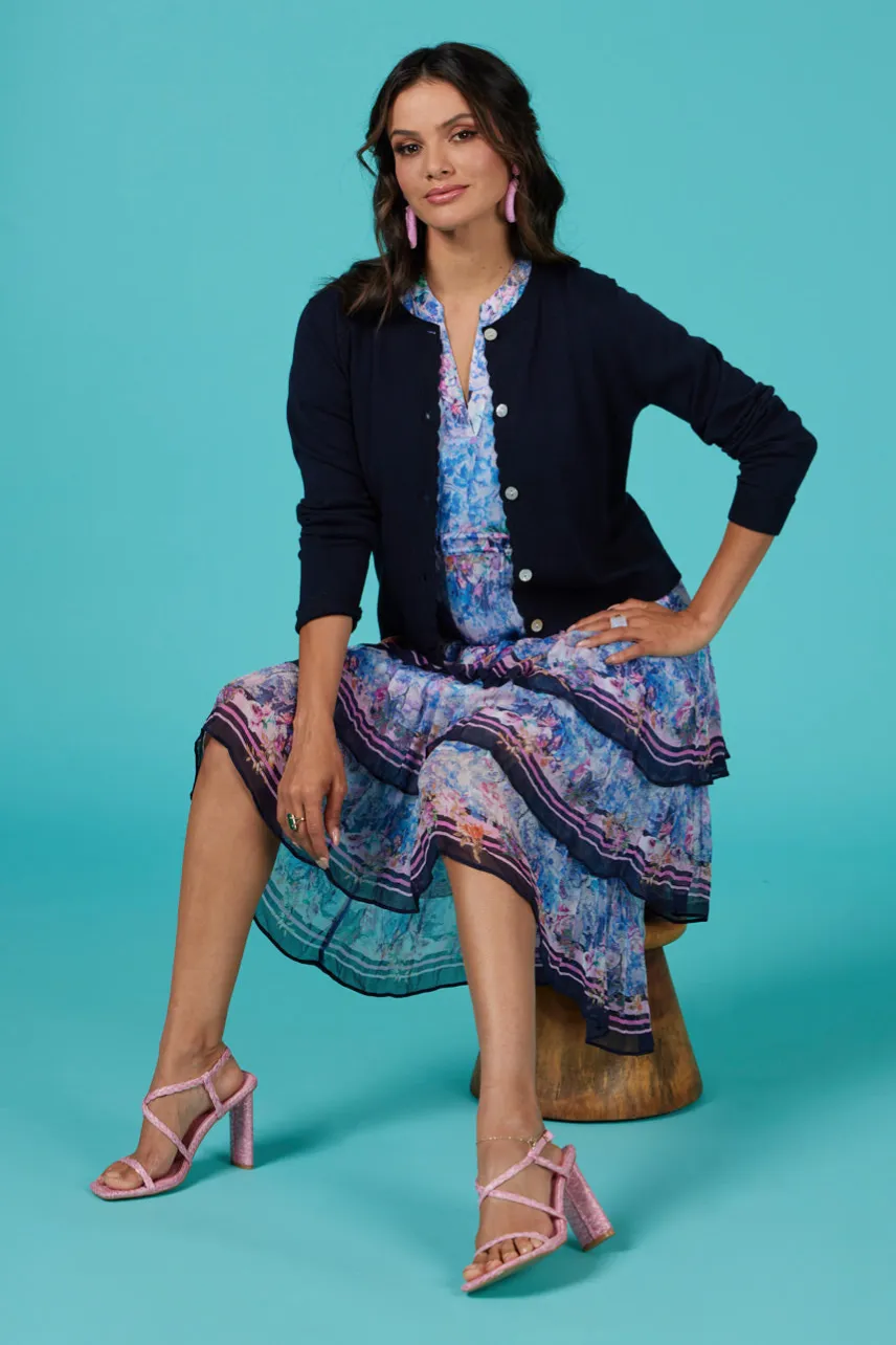 Tapisserie Dress in Ink Multi