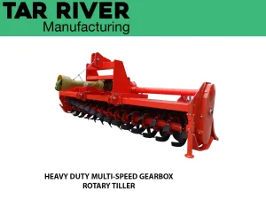 TAR RIVER HEAVY DUTY MULTI-SPEED GEARBOX ROTARY TILLER
