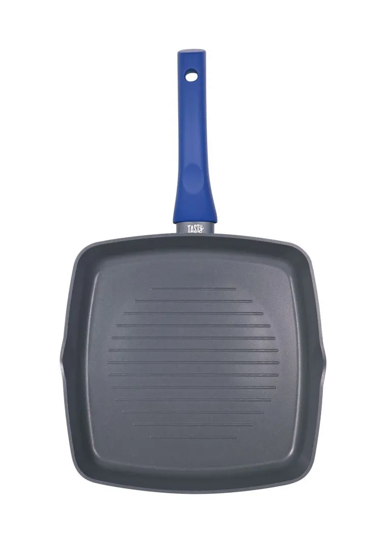 Tasty Grill Pan 24cm - Denim Blue