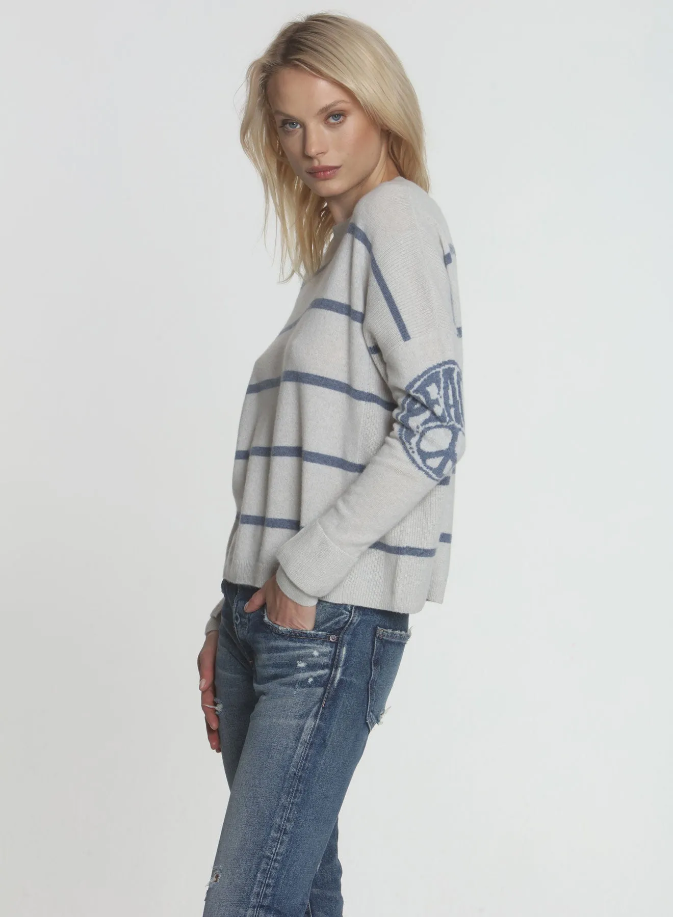 Tattoo Peace Stripe - Stone