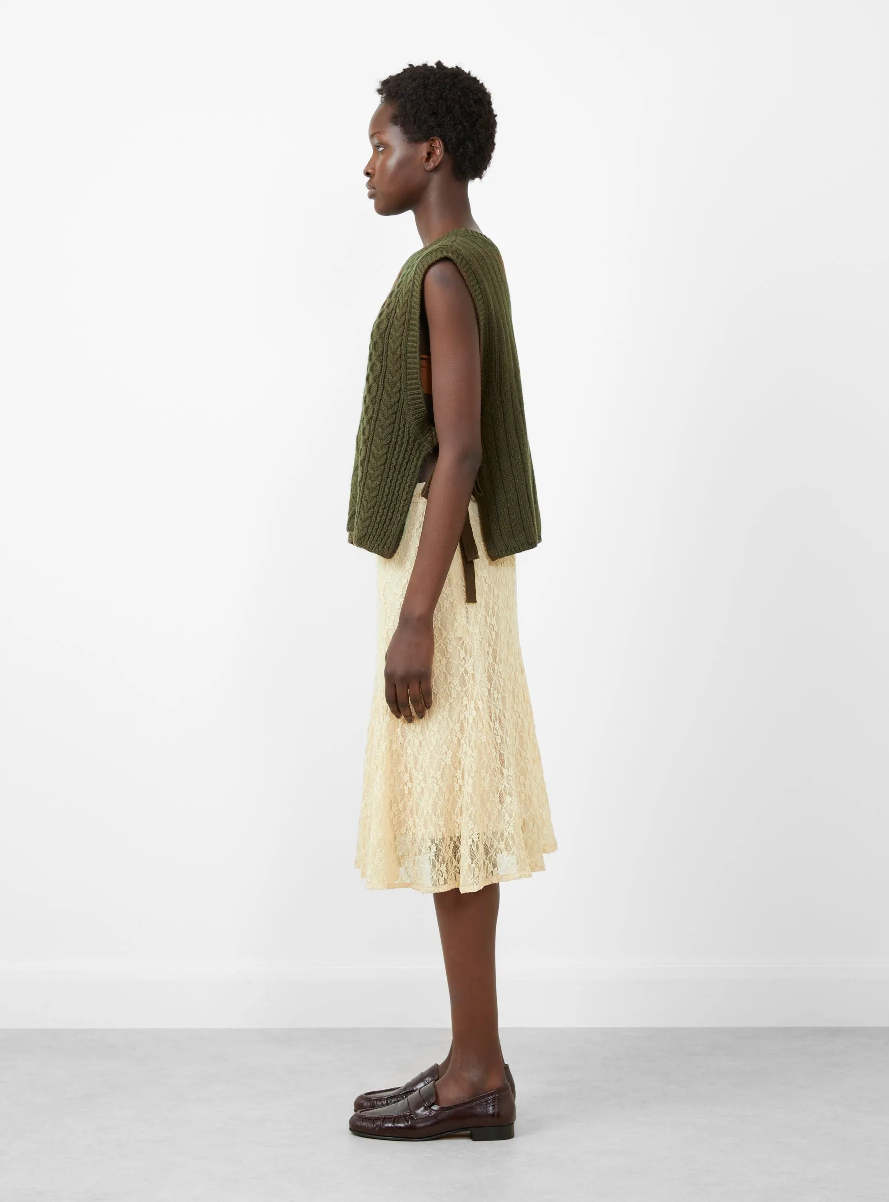Taylor Skirt Lace Cream