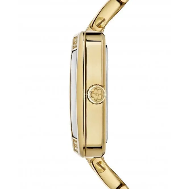 Ted Baker Ladies Mayse Stainless Steel Gold-Tone Watch BKPMSS304