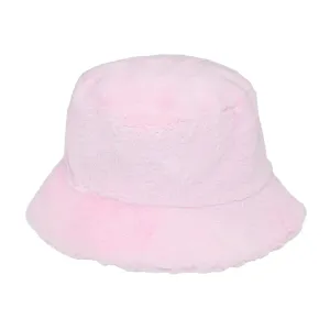 Teddy Bucket Hat in Marshmallow