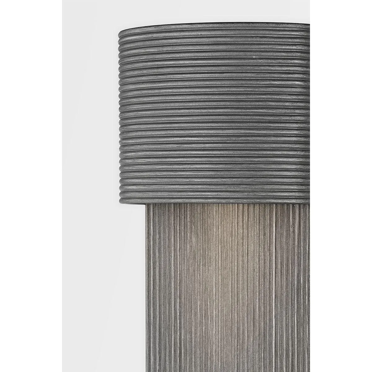 TEMPE 12 in. LED Outdoor Wall Sconce Graphite Finish