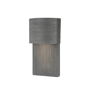TEMPE 12 in. LED Outdoor Wall Sconce Graphite Finish