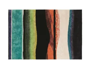 TEMPERA wool and viscose rug