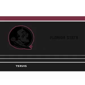 Tervis Tonal Seminole Logo 20oz Insulated Stainless Steel Tumbler - Black