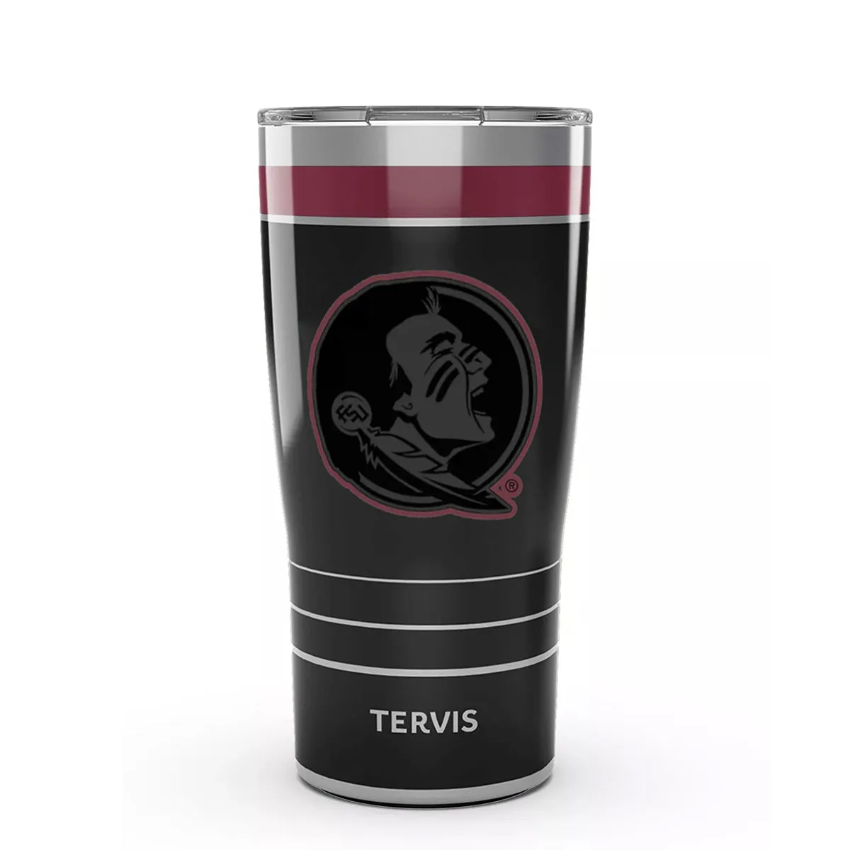 Tervis Tonal Seminole Logo 20oz Insulated Stainless Steel Tumbler - Black