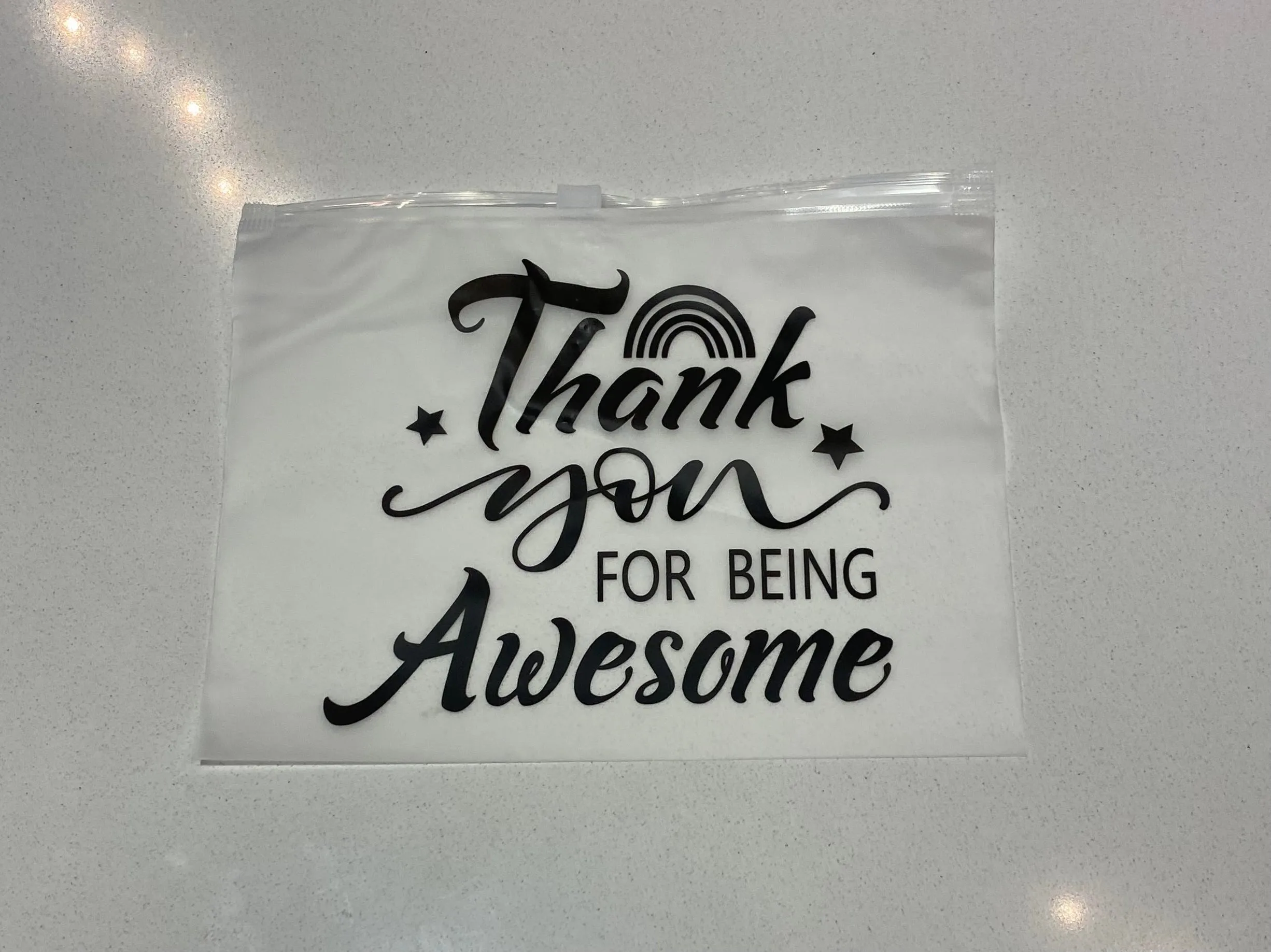 Thank You Cosmetic Bag