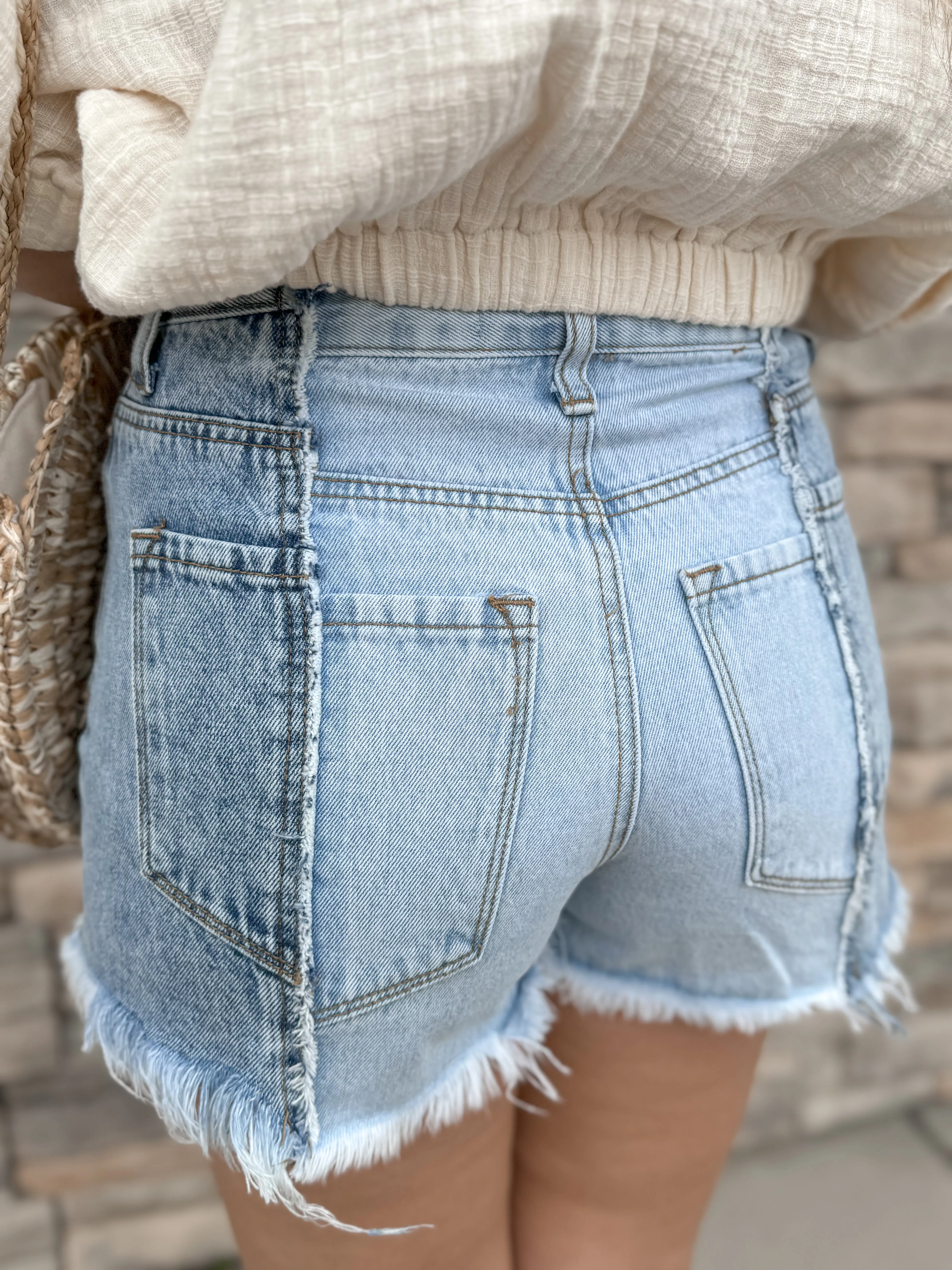 The Aubree High Rise Shorts
