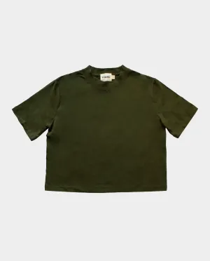 The Boxy Tee in Fatigue