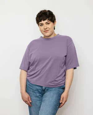 The Boxy Tee in Lavender
