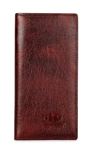 THE CLOWNFISH Brown Passport Wallet (TCFTWLGL-HGBR1)