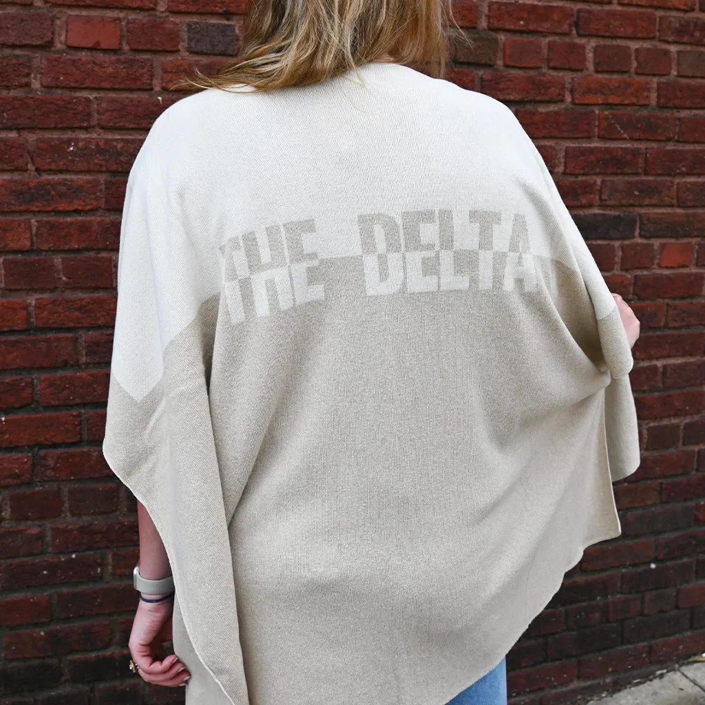 The Delta Ruana Wrap