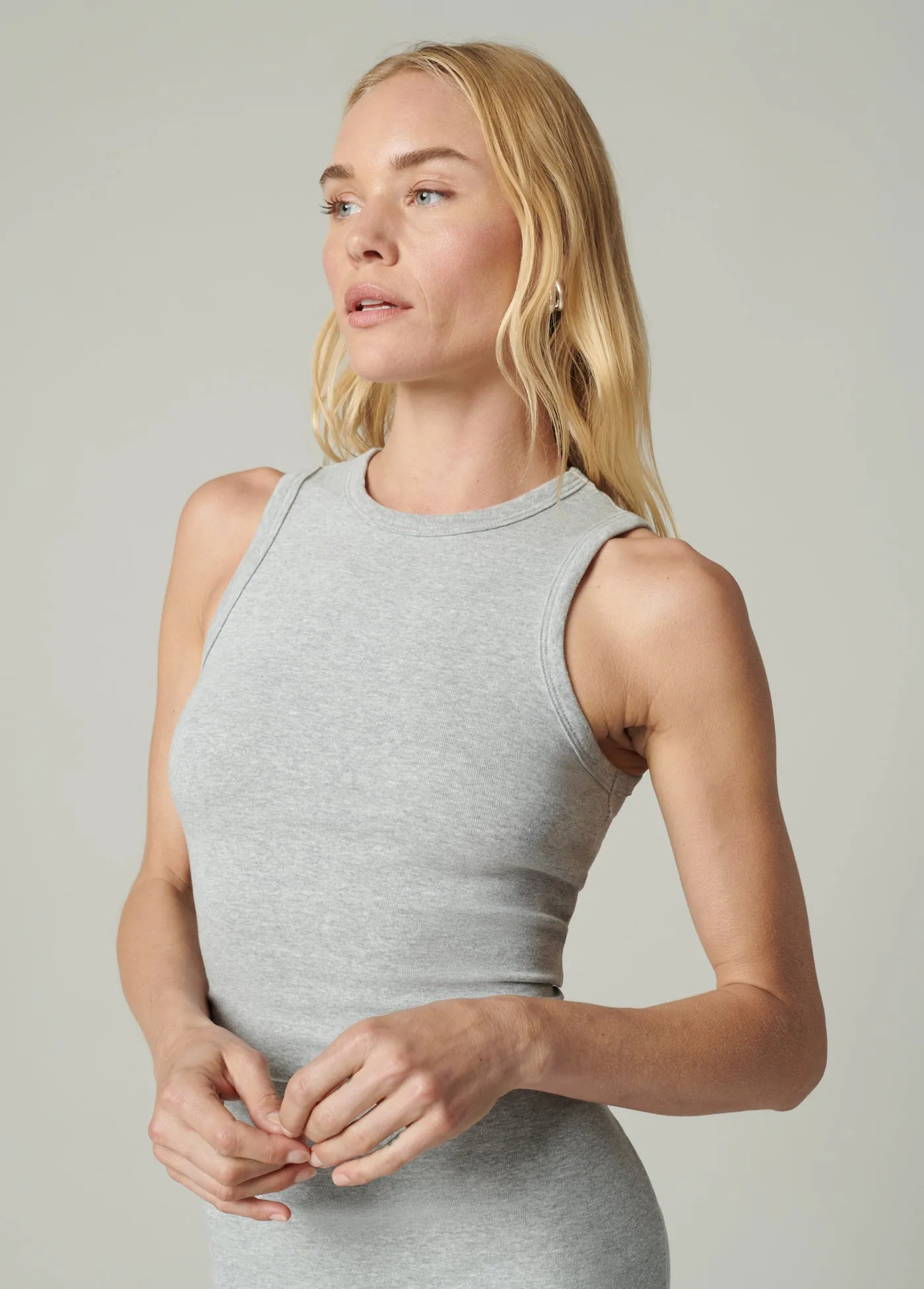 THE HIGH NECK MINI DRESS