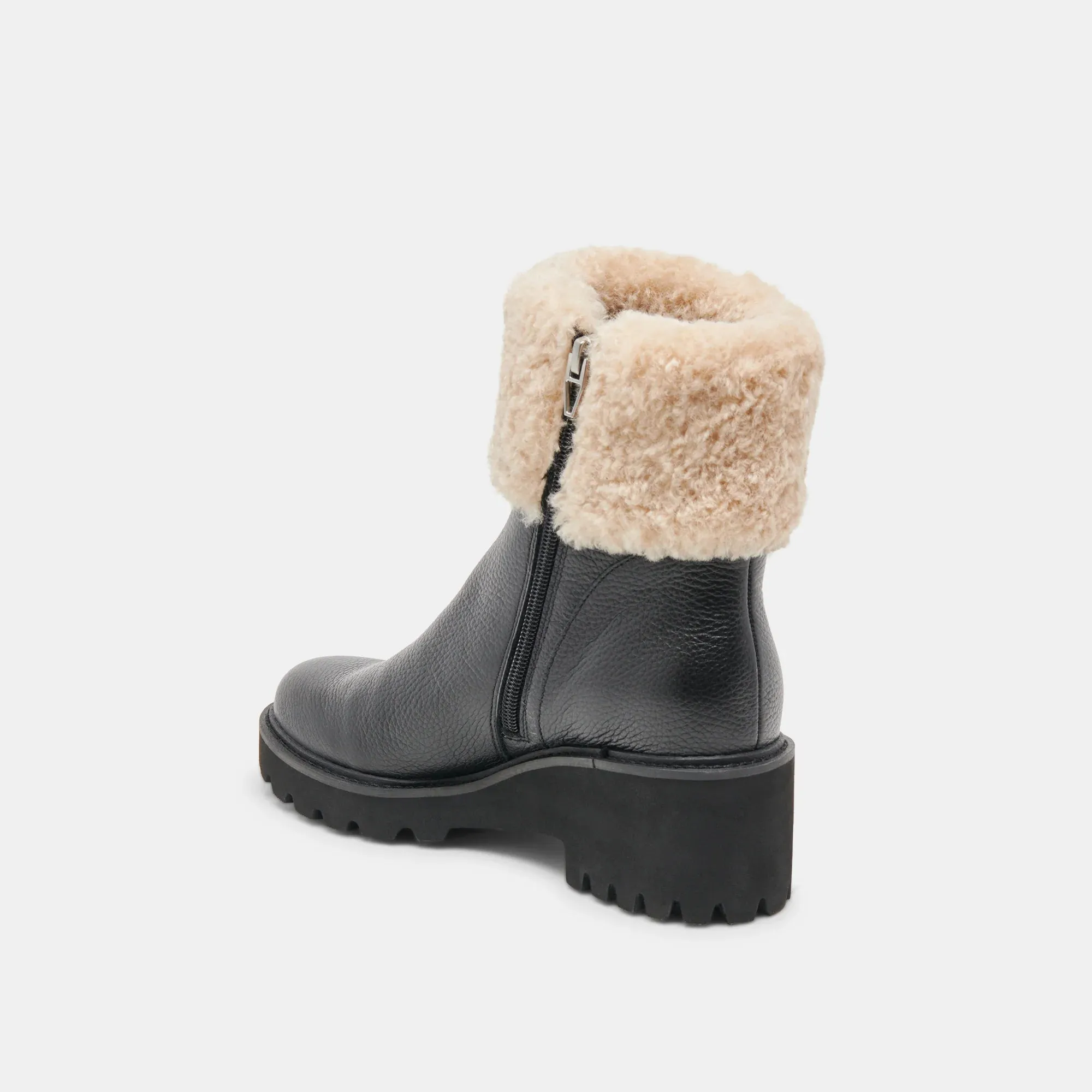 The Hug H2O Boots by Dolce Vita - Black Leather