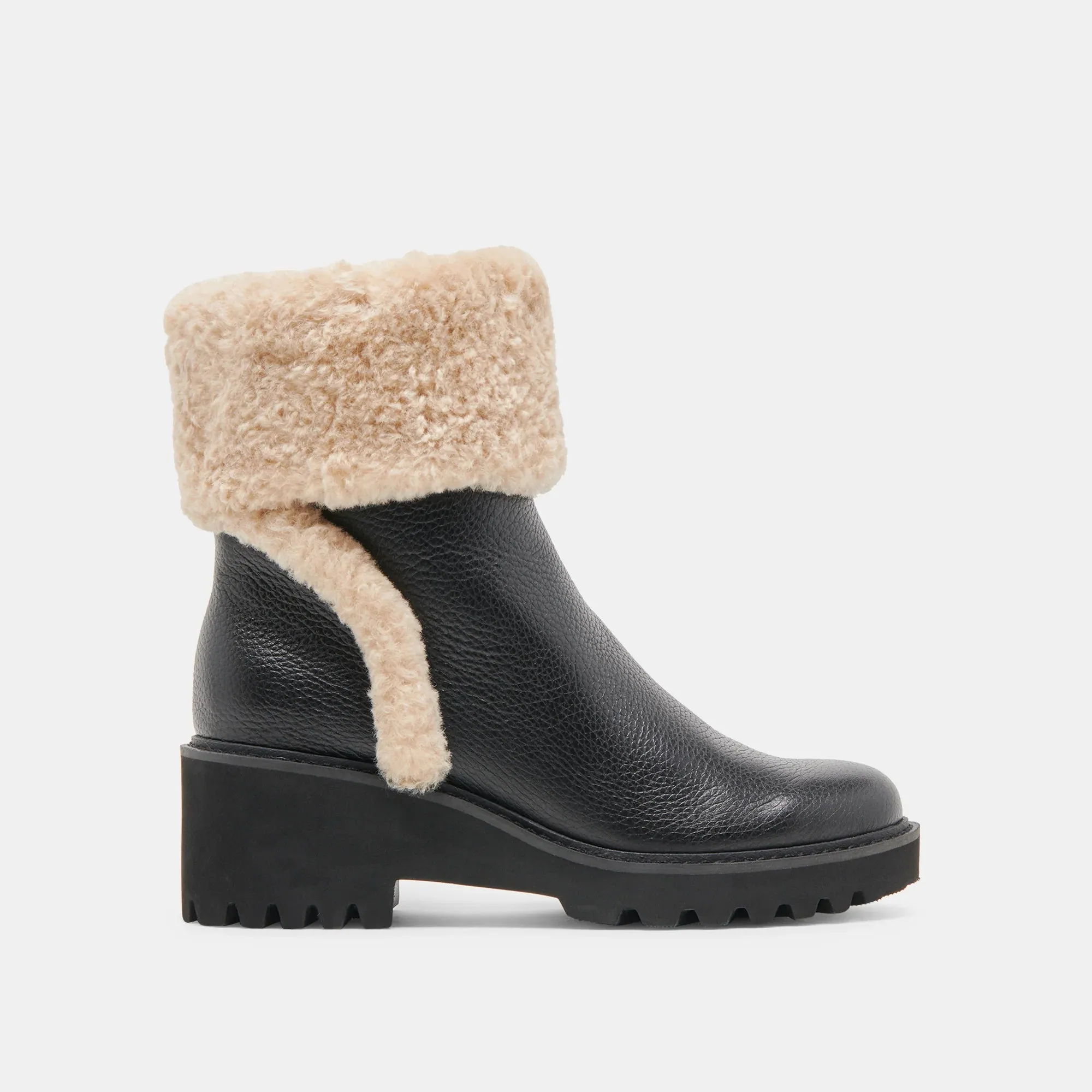 The Hug H2O Boots by Dolce Vita - Black Leather