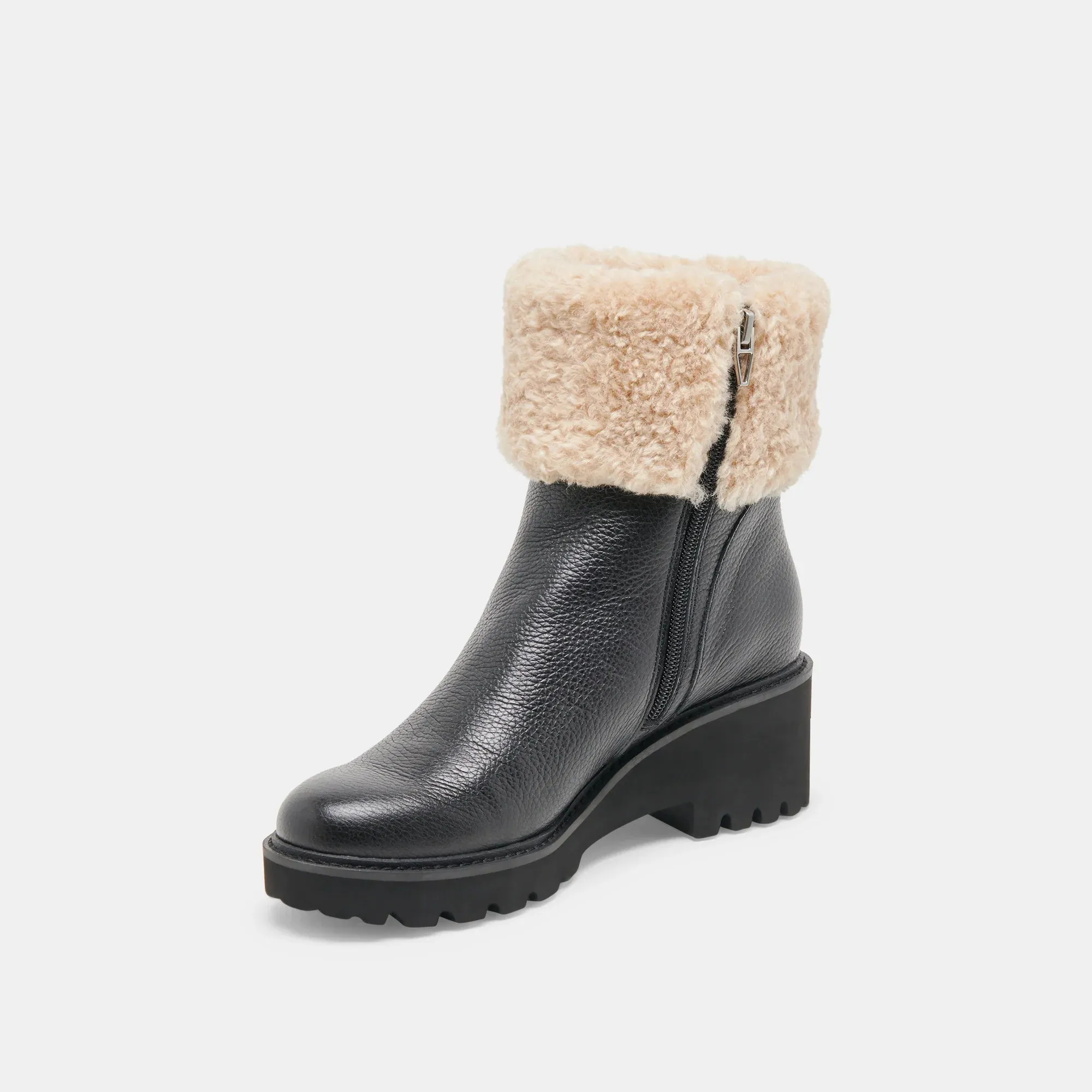 The Hug H2O Boots by Dolce Vita - Black Leather