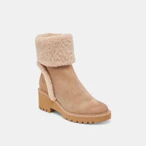 The Hug H2O Boots by Dolce Vita - Mushroom Suede