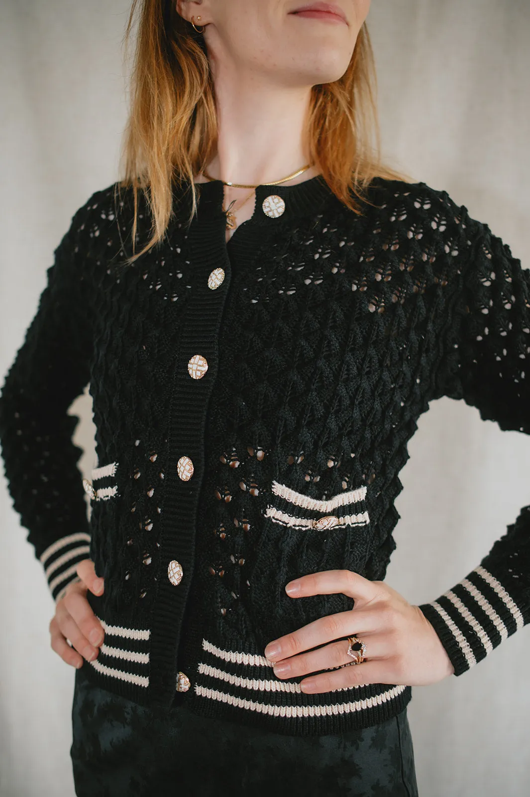 The Keenan Cardi by Heartloom - Black
