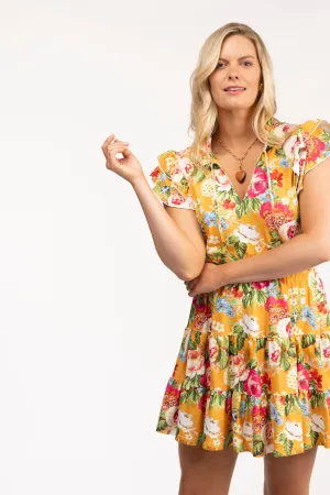The Maeve Dress - Buttercream Garden